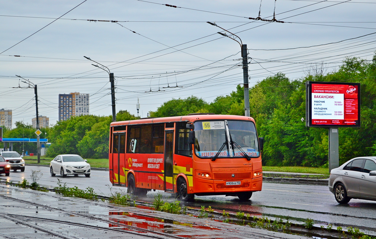 Нижегородская область, ПАЗ-320414-04 "Вектор" № Р 908 АВ 152
