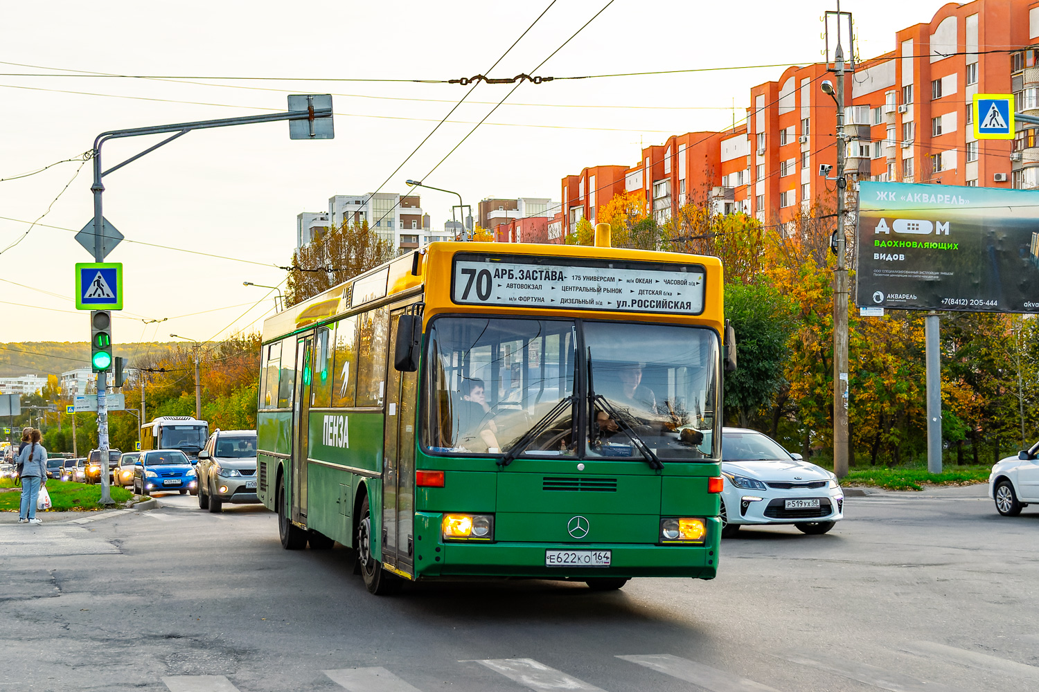 Пензенская область, Mercedes-Benz O405 № Е 622 КО 164