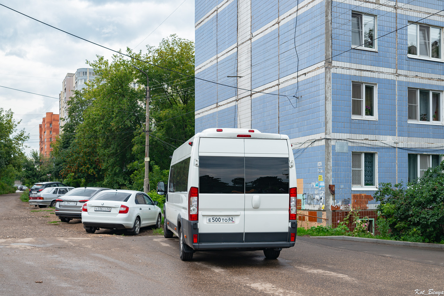 Рязанская область, Нижегородец-2227SK (Peugeot Boxer) № Е 500 ТО 62