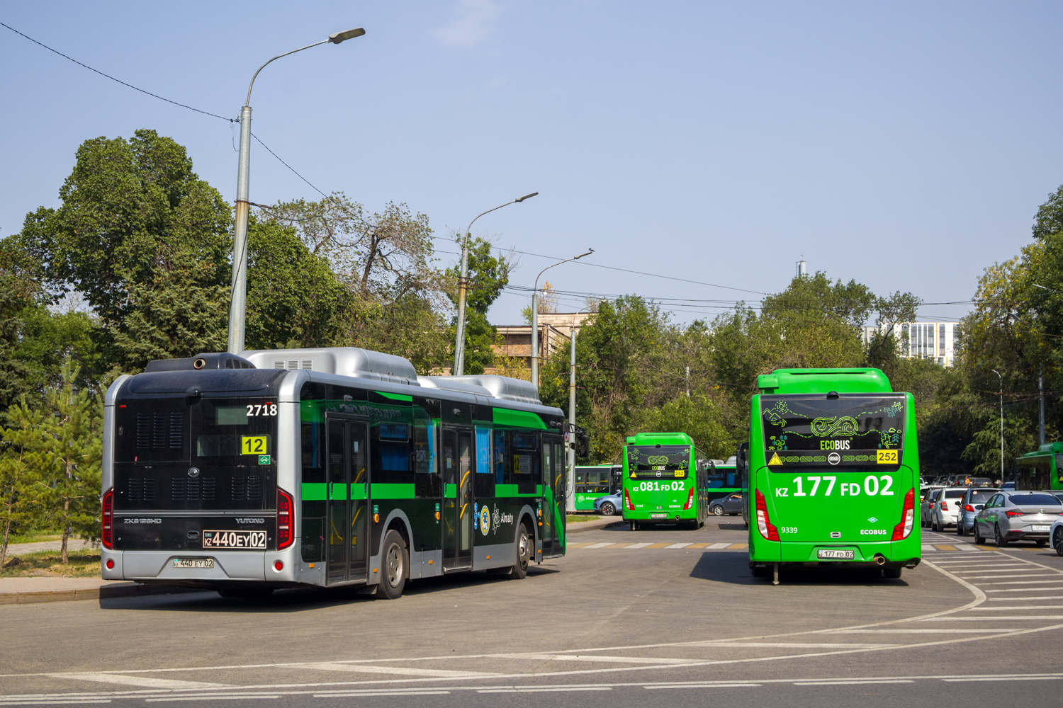 Алматы, Yutong ZK6126HG (QazTehna) № 2718