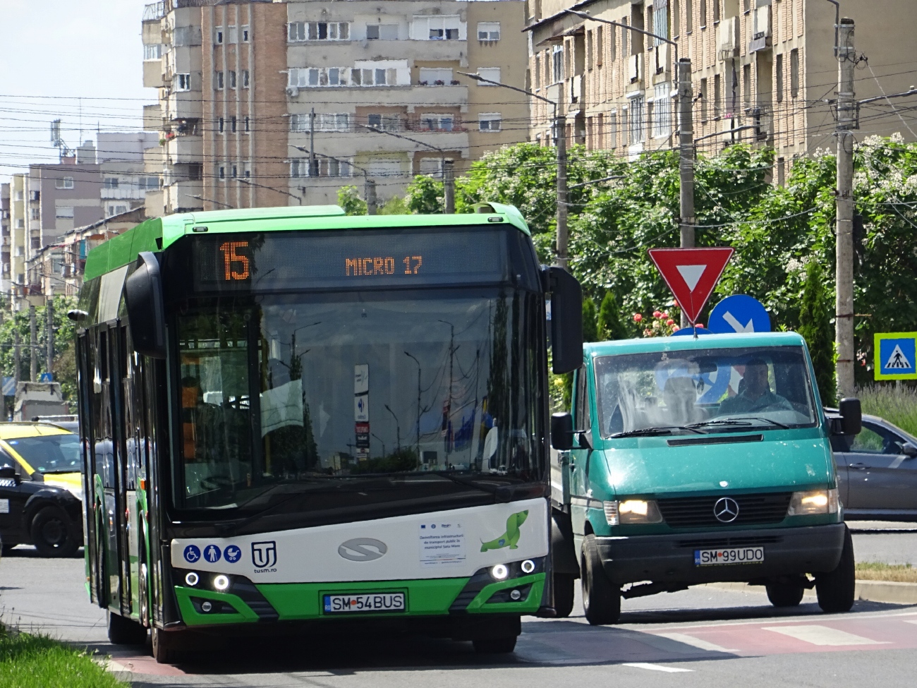 Румыния, Solaris Urbino IV 12 hybrid № SM 54 BUS