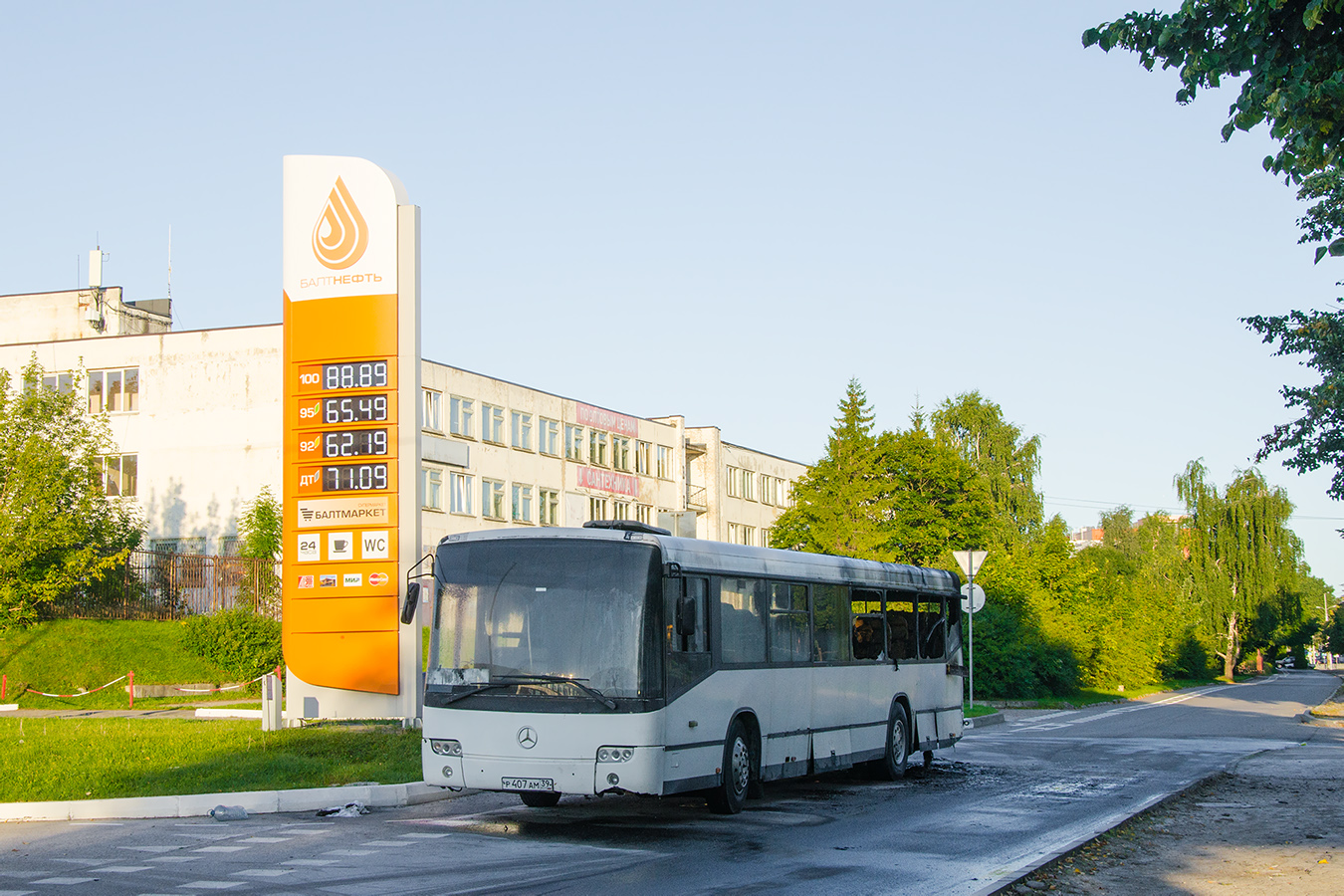 Калининградская область, Mercedes-Benz O345 № Р 407 АМ 39