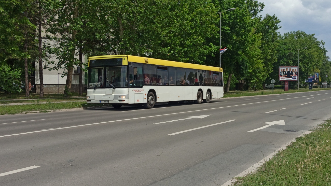 Сербия, MAN A25 NÜ313-15 № 602
