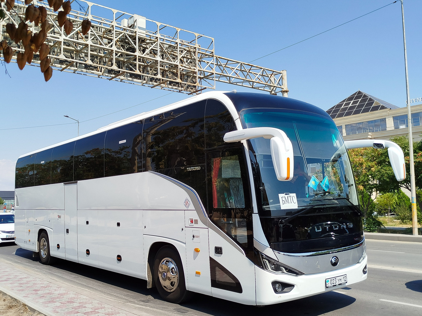 Мангистауская область, Yutong C12PRO (ZK6128H, QazTehna) № 023 YM 12