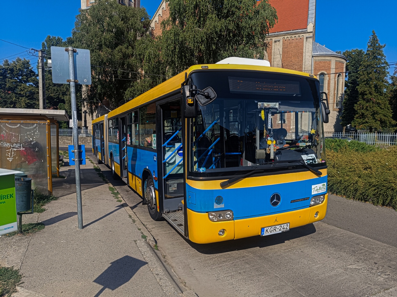 Венгрия, Mercedes-Benz O345 Conecto G № KGR-242