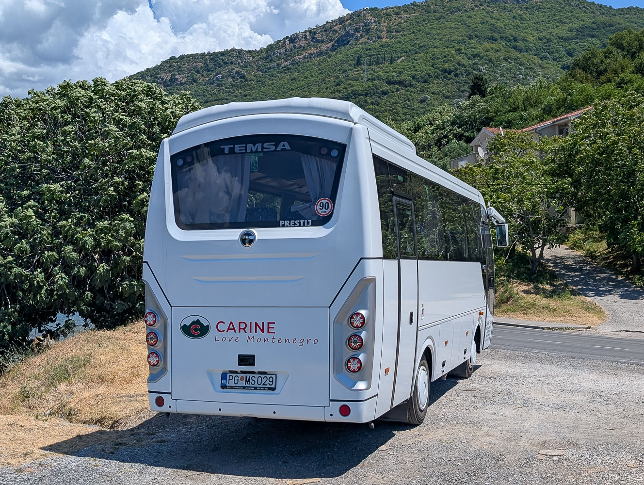 Черногория, TEMSA Prestij SX № PG MS029 Черногория, TEMSA Prestij SX № PG MS029