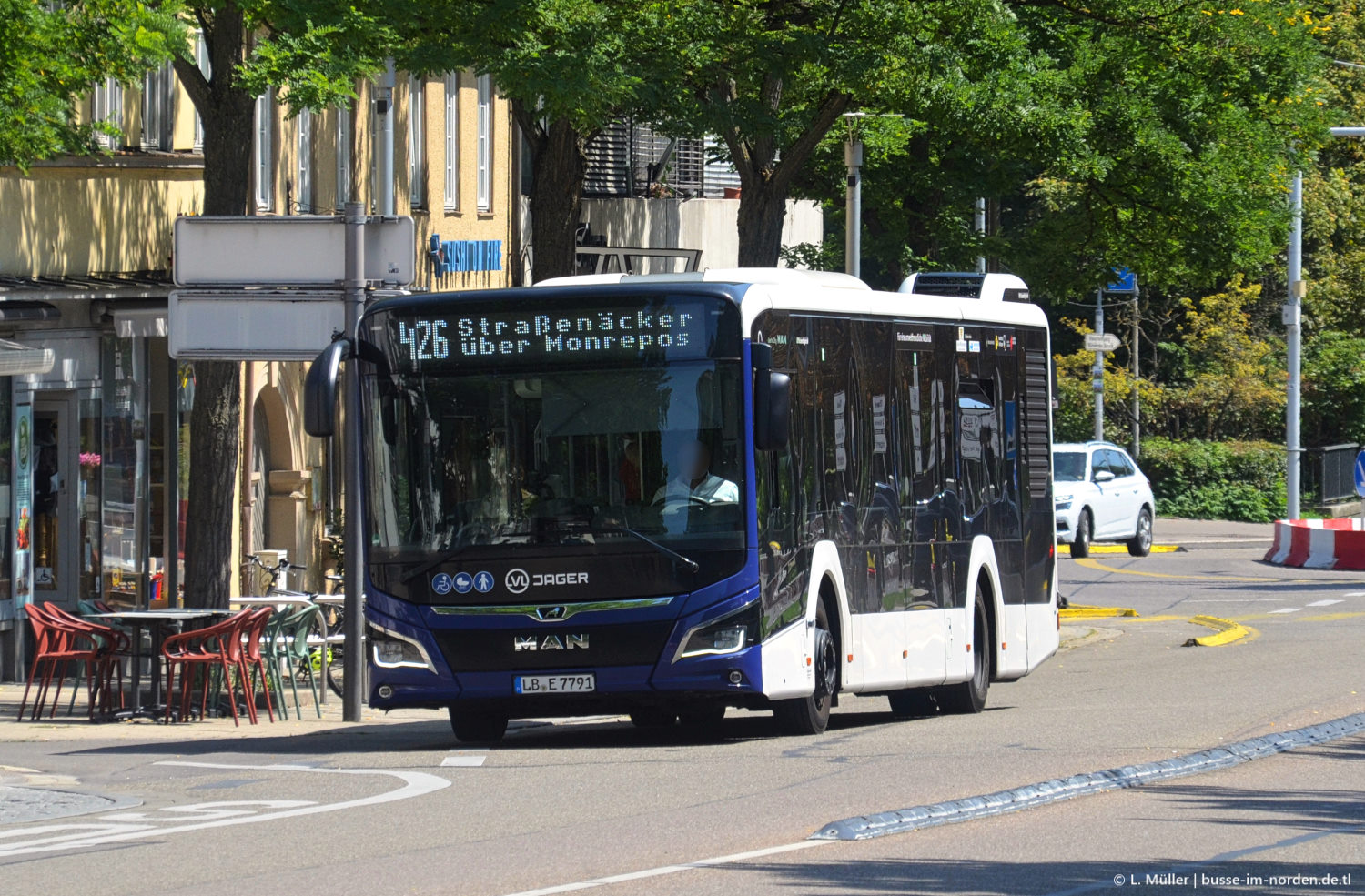 Баден-Вюртемберг, MAN 12C Lion's City 12 NL330 EfficientHybrid № LB-E 7791