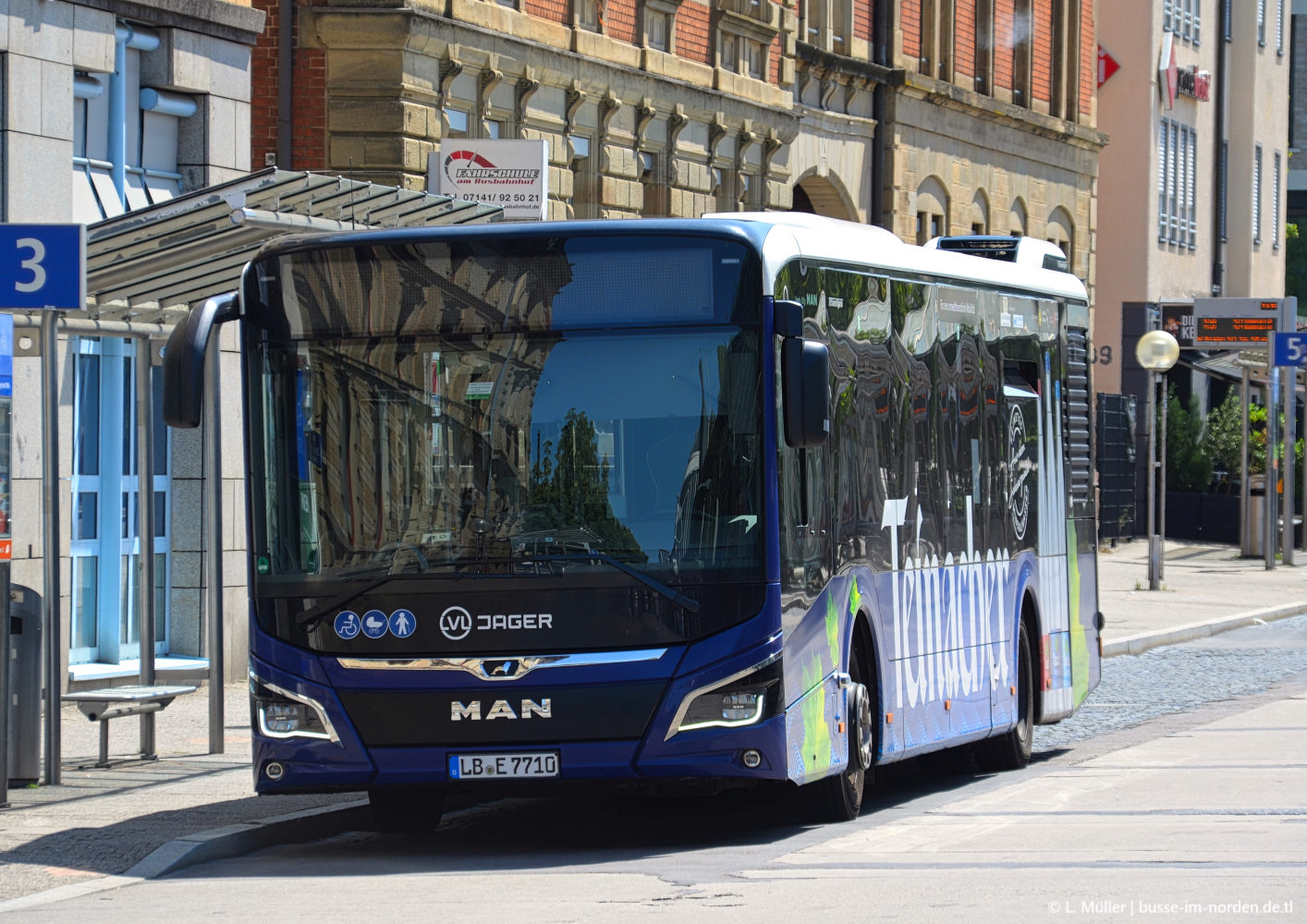 Баден-Вюртемберг, MAN 12C Lion's City 12 NL330 EfficientHybrid № LB-E 7710