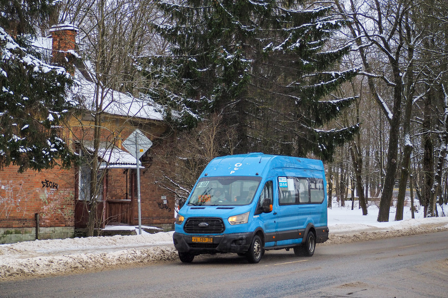 Ленинградская область, Ford Transit FBD [RUS] (Z6F.ESG.) № 9613