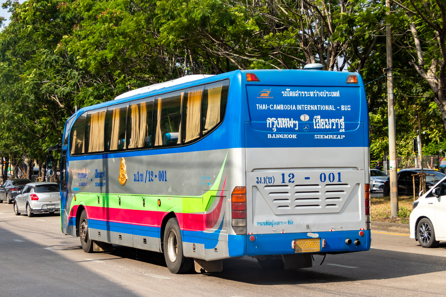 Таиланд, Thonburi Bus Body № 12-001