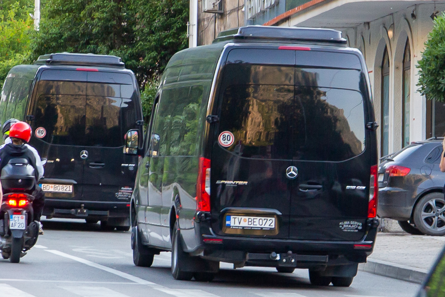 Черногория, Mercedes-Benz Sprinter W907 519CDI № TV BE072