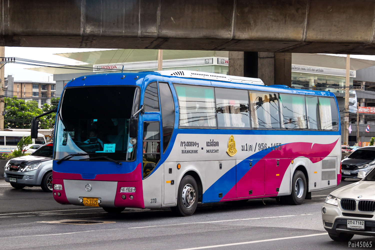Таиланд, Thonburi Bus Body № 956-1455