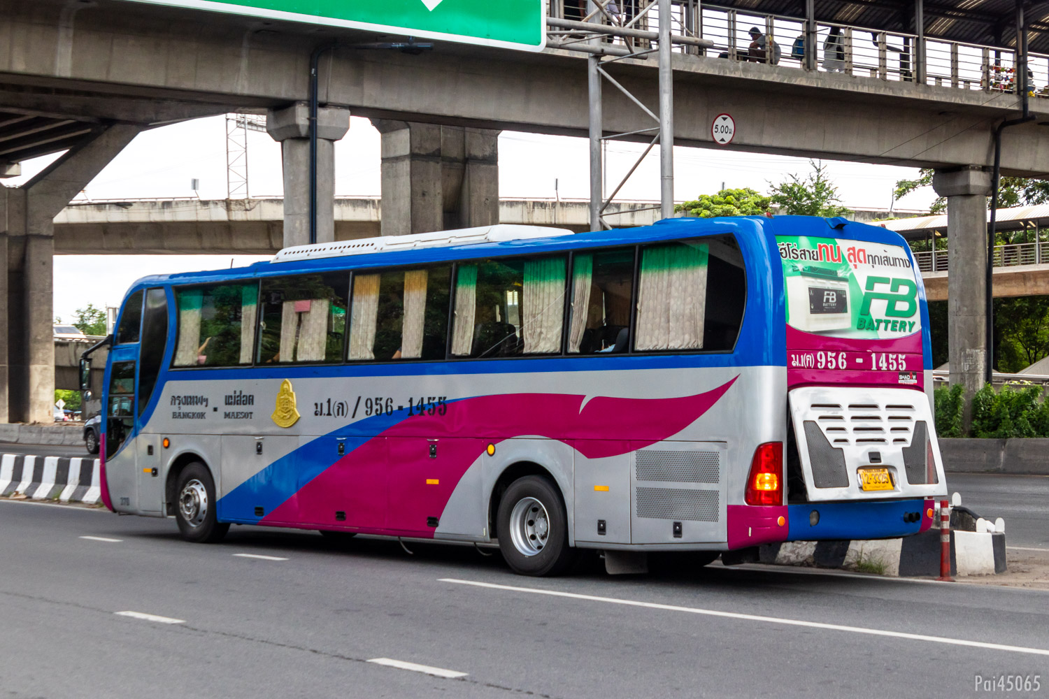 Таиланд, Thonburi Bus Body № 956-1455