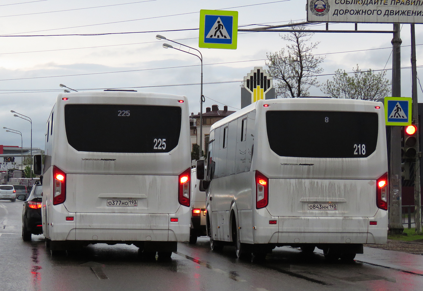 Краснодарский край, ПАЗ-320435-04 "Vector Next" № О 377 НО 193; Краснодарский край, ПАЗ-320435-04 "Vector Next" № О 843 НН 193
