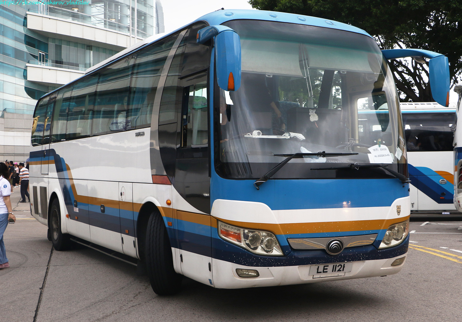 Гонконг, Yutong ZK6107HE № LE 1121