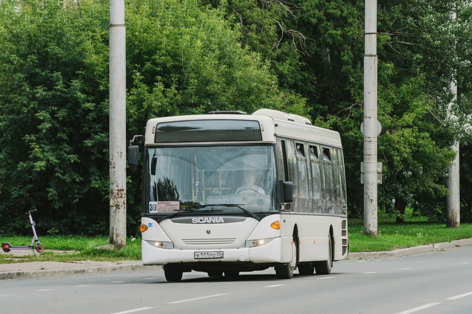 Вологодская область, Scania OmniLink II (Скания-Питер) № В 111 РО 35
