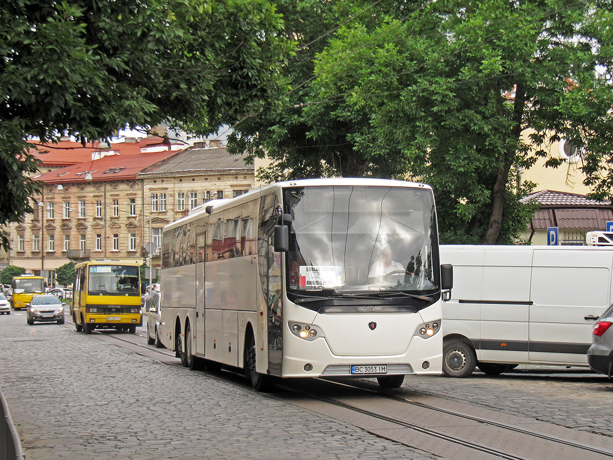 Lvovská oblast, Scania OmniExpress 340 č. BC 3053 IM