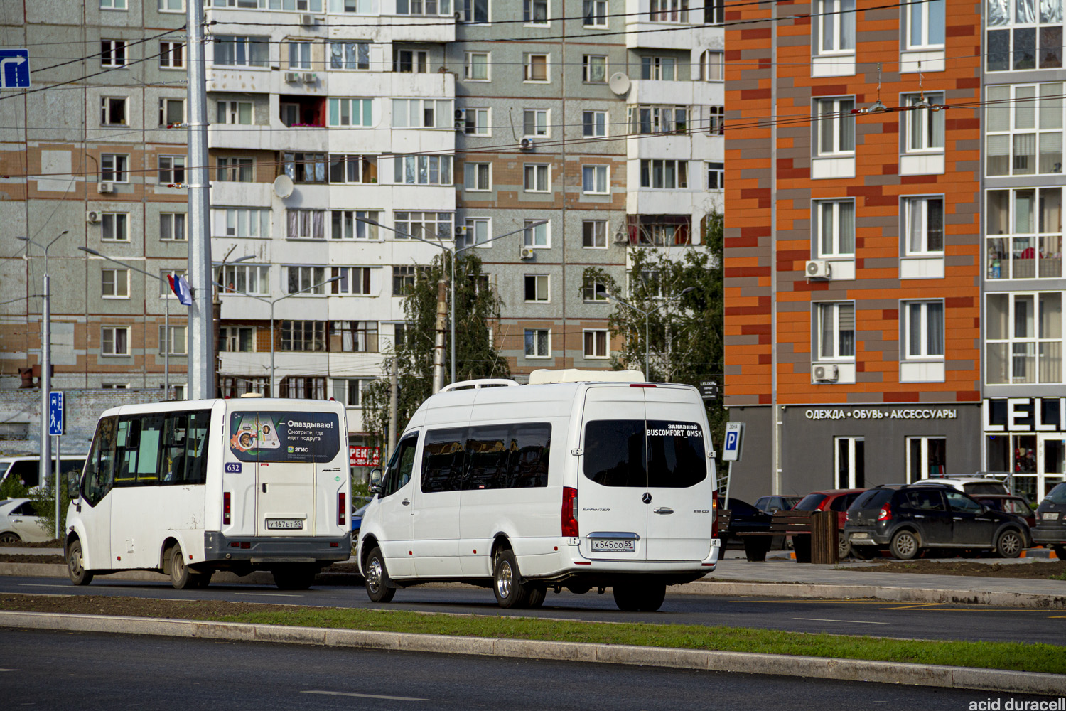 Омская область, Луидор-223602 (MB Sprinter) № Х 545 СО 55