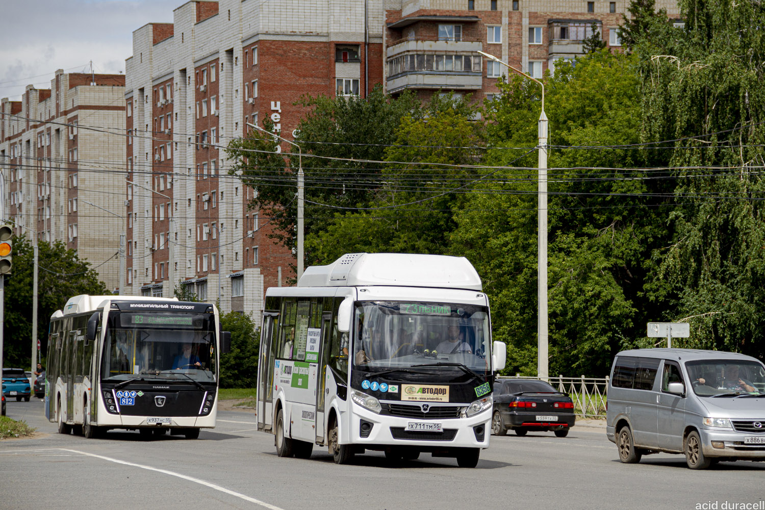 Омская область, ПАЗ-320415-14 "Vector Next" № 8358