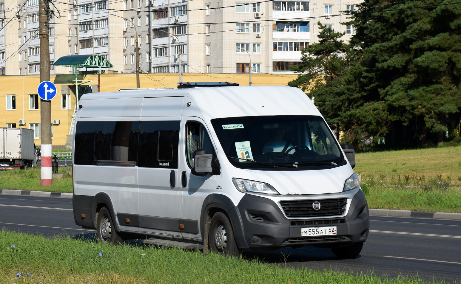 Нижегородская область, Нижегородец-FST523 (FIAT Ducato) № М 555 АТ 52