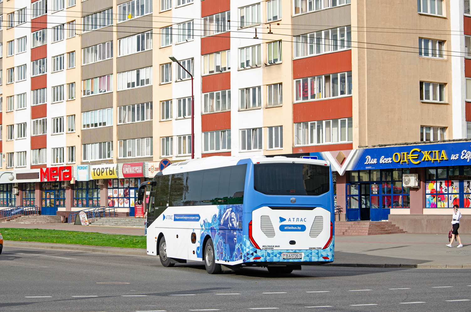 Минск, Zhong Tong LCK6109H № ВА 5726-7