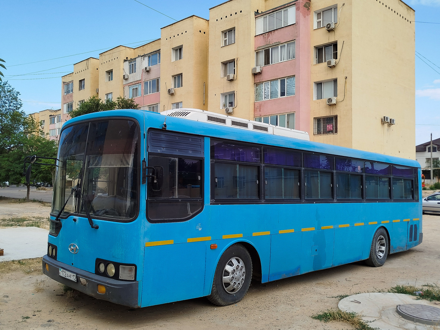 Мангистауская область, Hyundai New Super AeroCity № 172 AHF 12