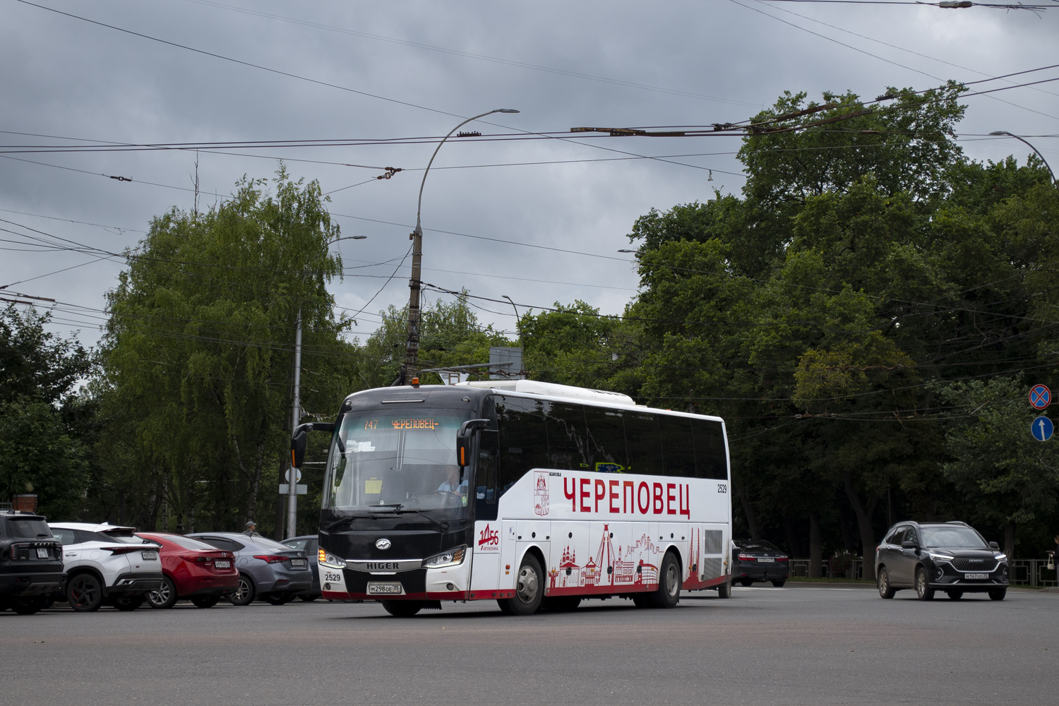 Вологодская область, Higer KLQ6128LQ № 2529