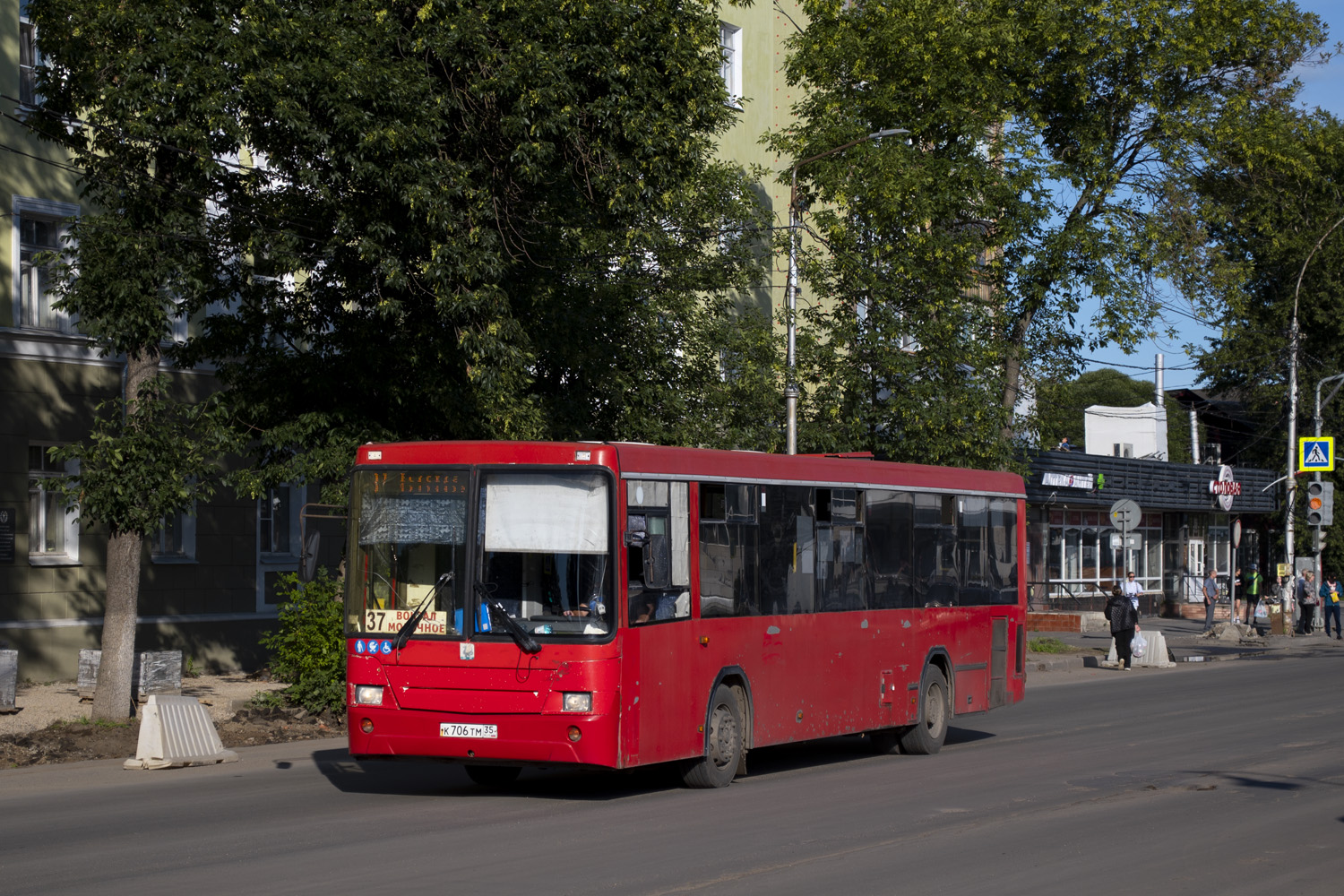 Вологодская область, НефАЗ-5299-30-32 № К 706 ТМ 35
