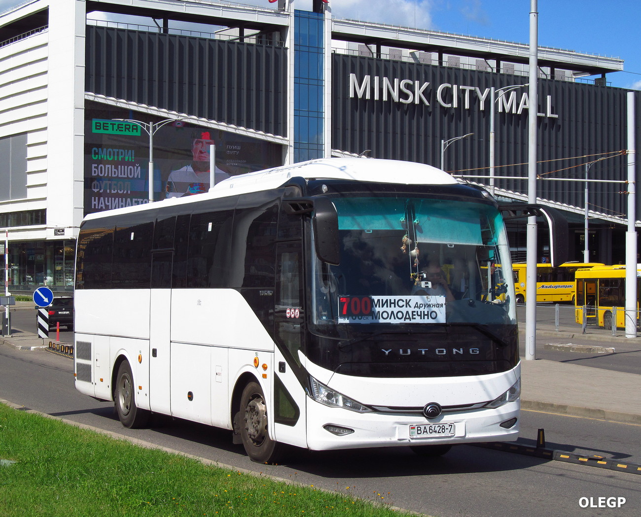 Минск, Yutong C9 (ZK6947H) № ВА 6428-7