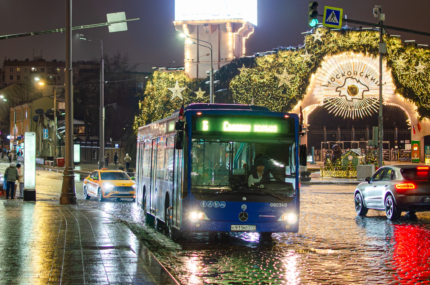 Москва, Mercedes-Benz Conecto II № 080340