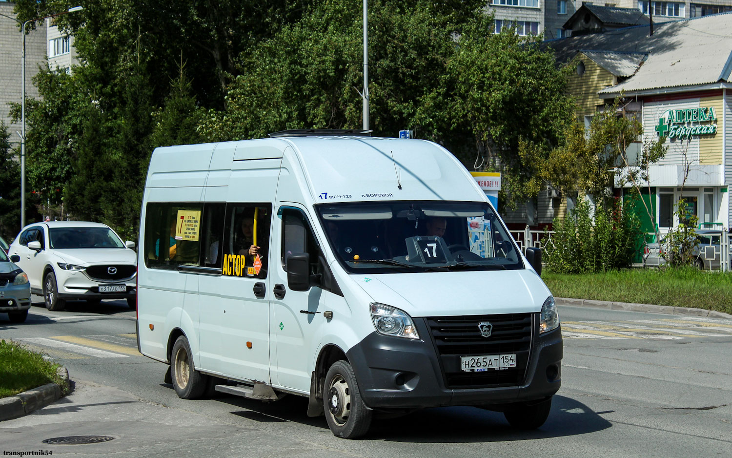 Новосибирская область, ГАЗ-A65R35 Next № Н 265 АТ 154