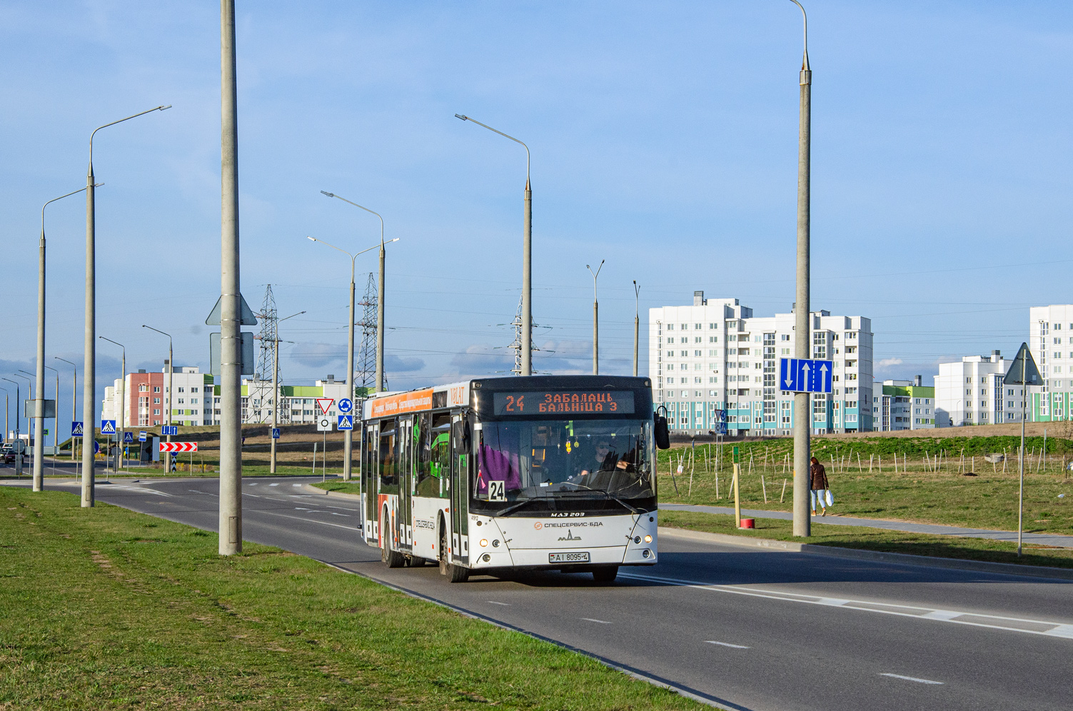 Гродненская область, МАЗ-203.067 № 041912