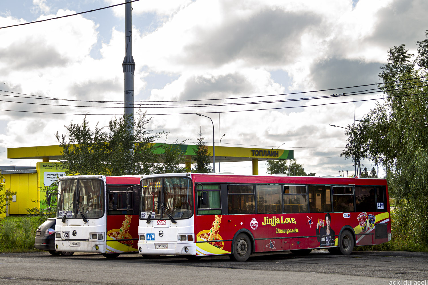 Омская область, ЛиАЗ-5256.53 № 449