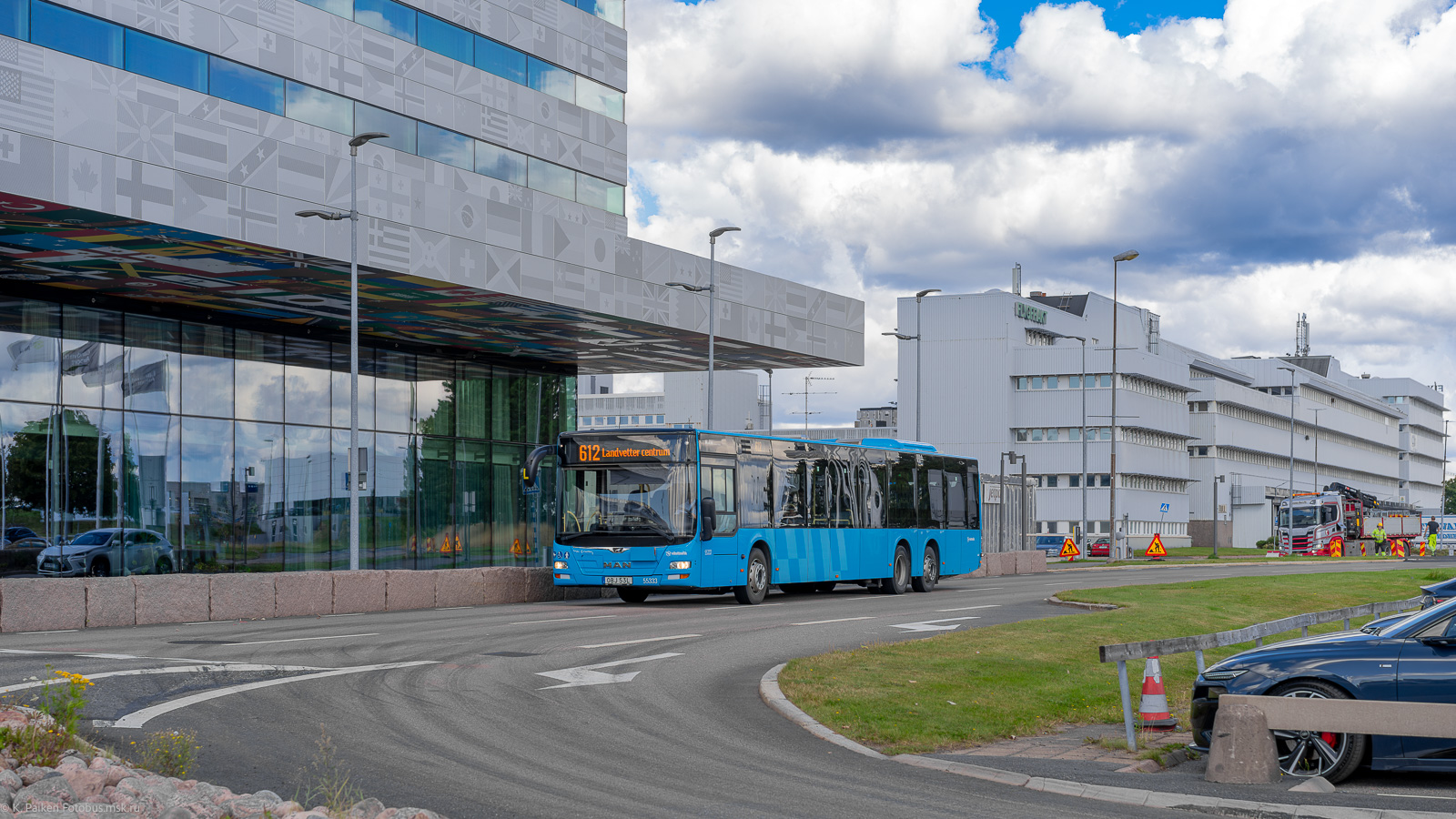 Швеция, MAN A44 Lion's City L LE NL323-15 № 55333