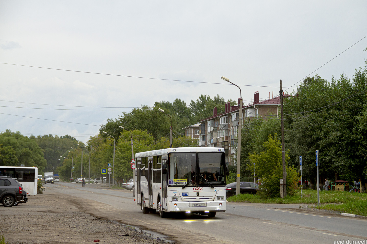 Омская область, НефАЗ-5299-30-32 № 1077
