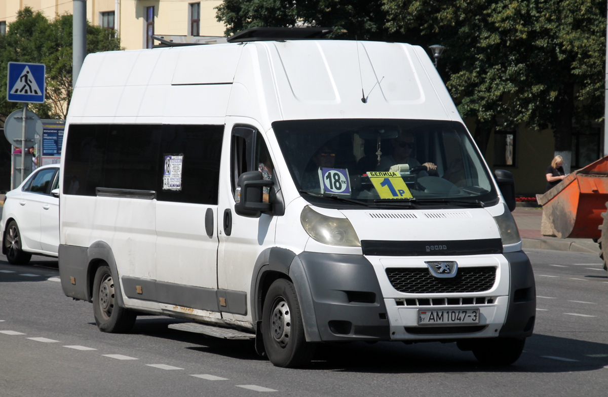 Гомельская область, Peugeot Boxer № АМ 1047-3