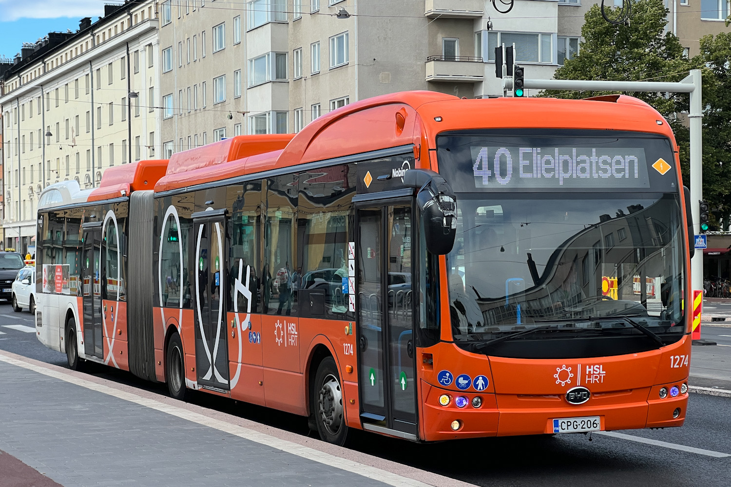 Финляндия, BYD K11U № 1274 Финляндия, BYD K11U № 1274