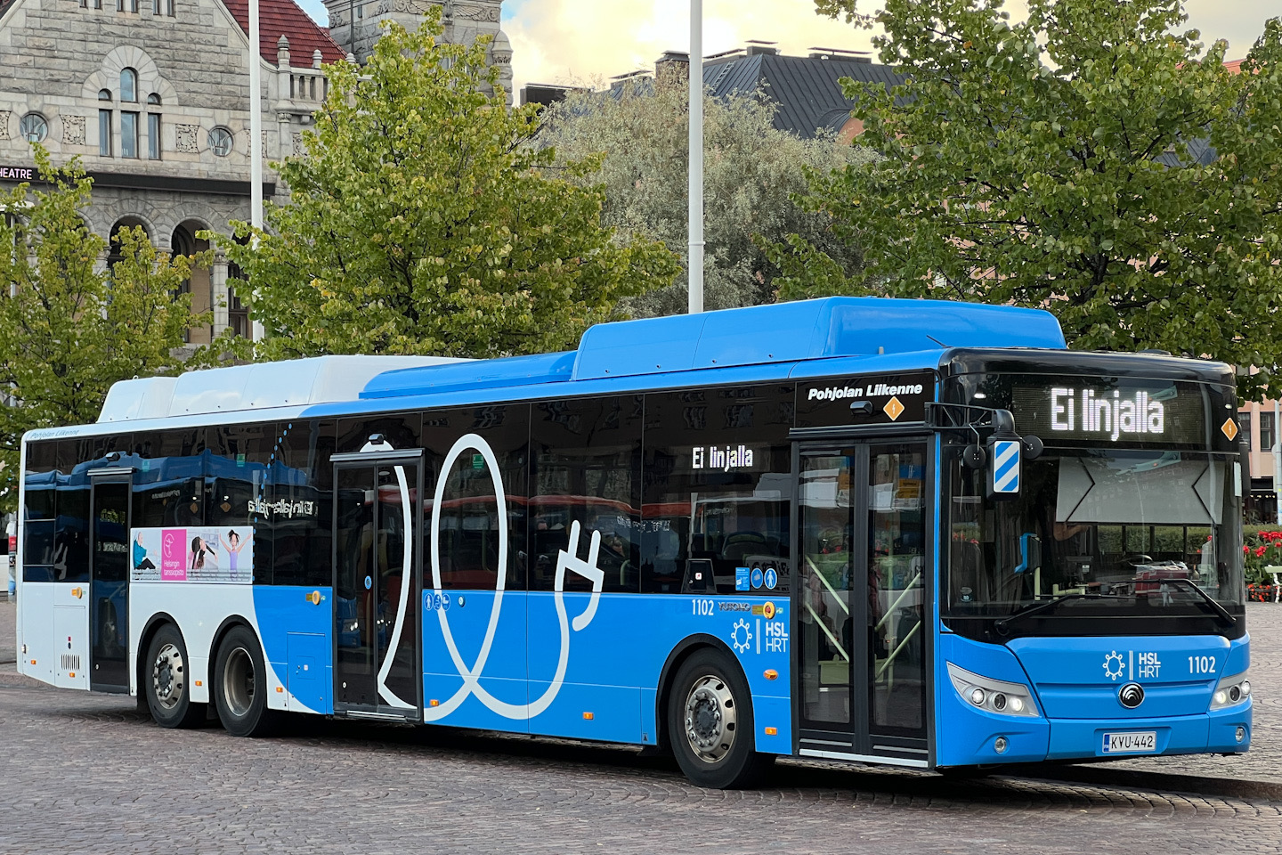 Финляндия, Yutong E15 № 1102