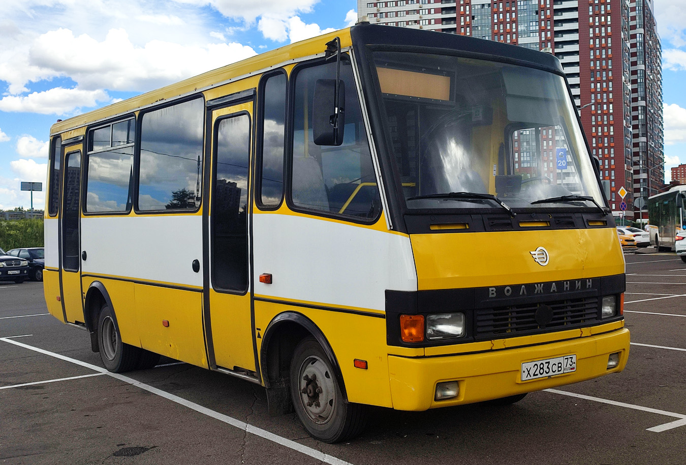 Москва, Волжанин-3290.10 (БАЗ А079) № Х 283 СВ 73