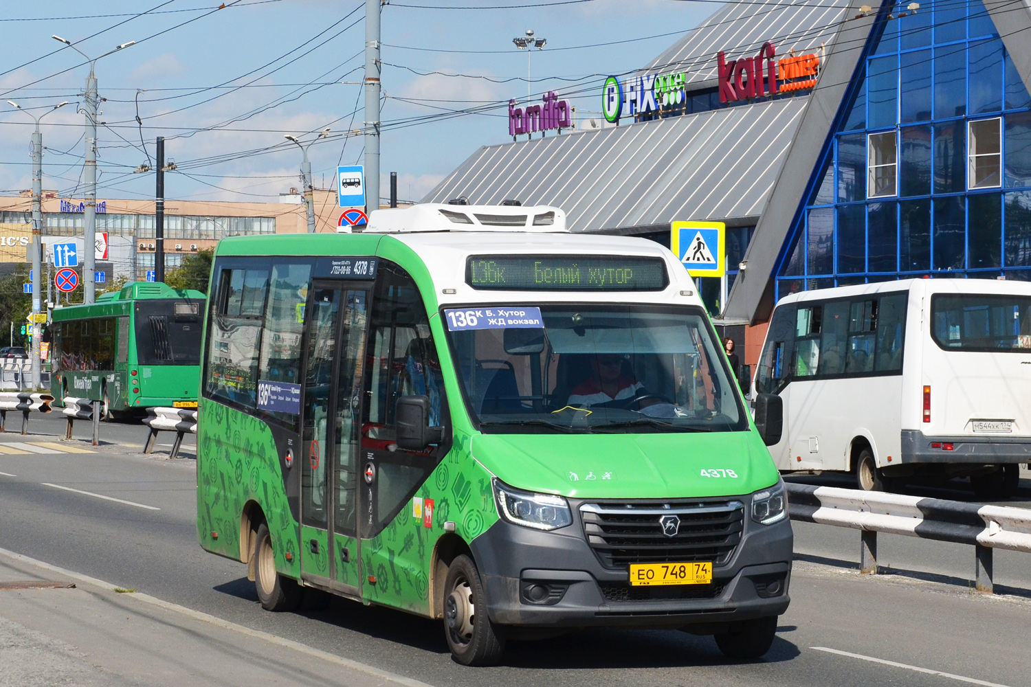 Челябинская область, ГАЗ-A68R52 City № 4378