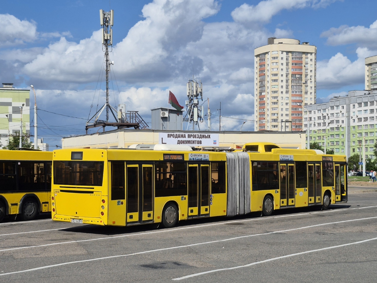 Минск, МАЗ-215.069 № 024058