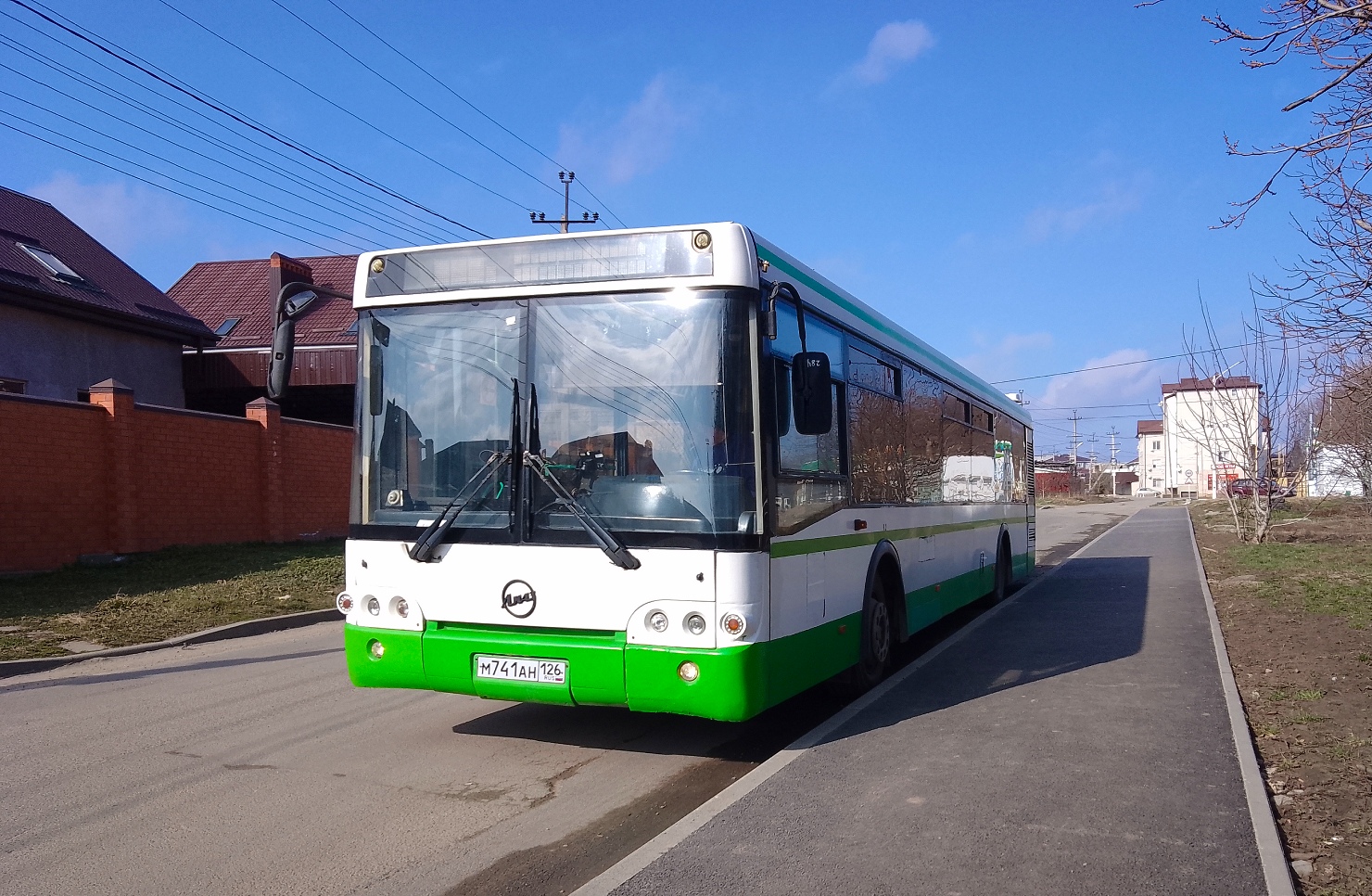 Ставропольский край, ЛиАЗ-5292.21 № М 741 АН 126