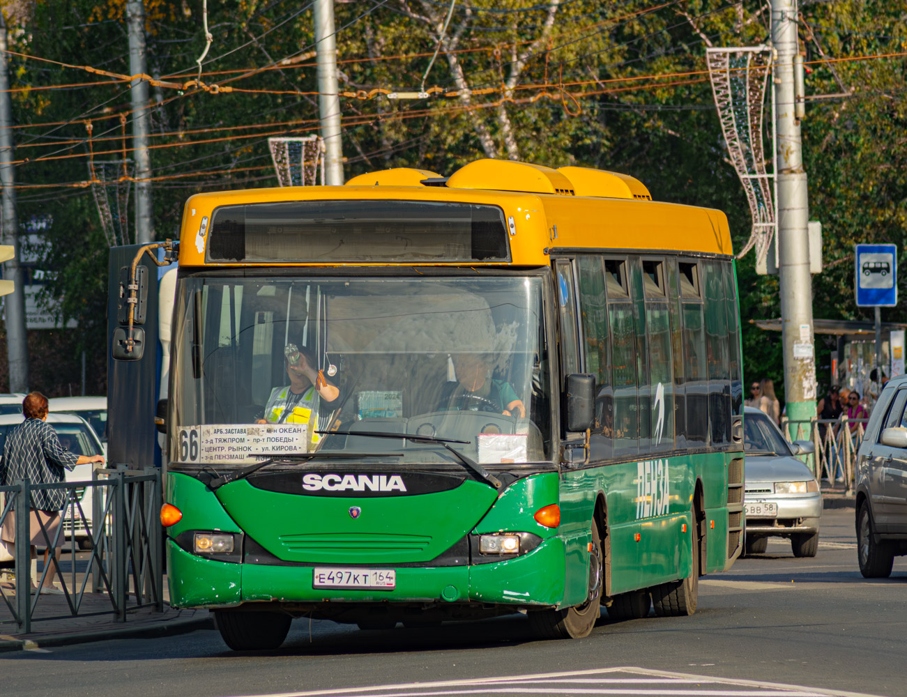 Пензенская область, Scania OmniLink I (Скания-Питер) № Е 497 КТ 164