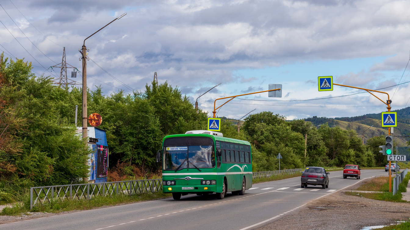 Хакасия, Hyundai New Super AeroCity № Е 013 ЕО 19