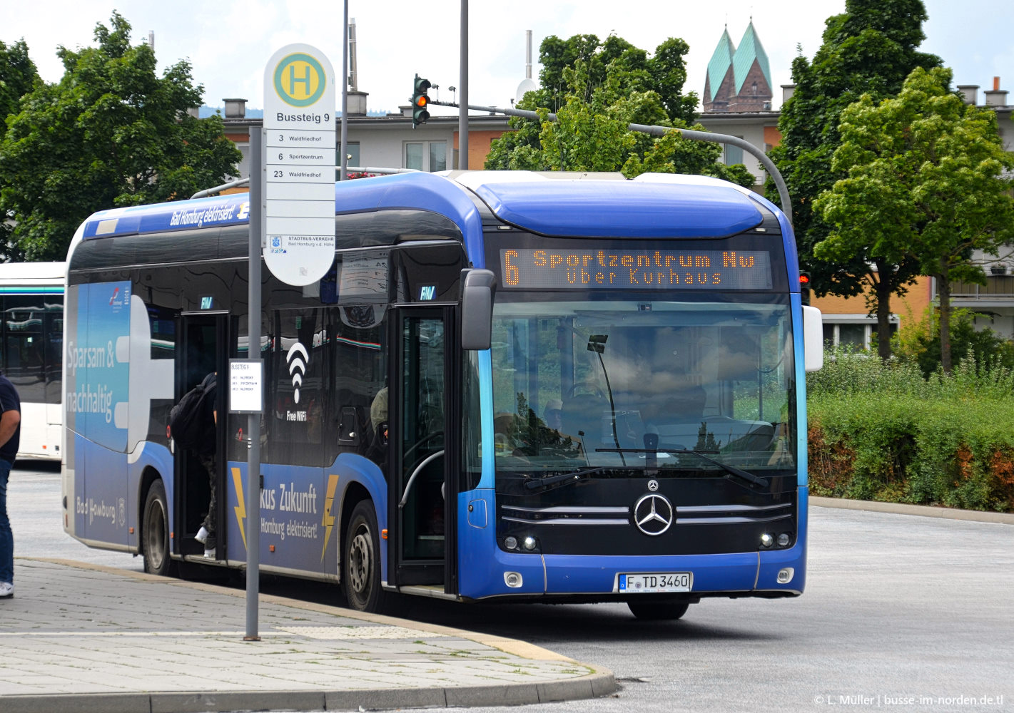 Гессен, Mercedes-Benz eCitaro № 460