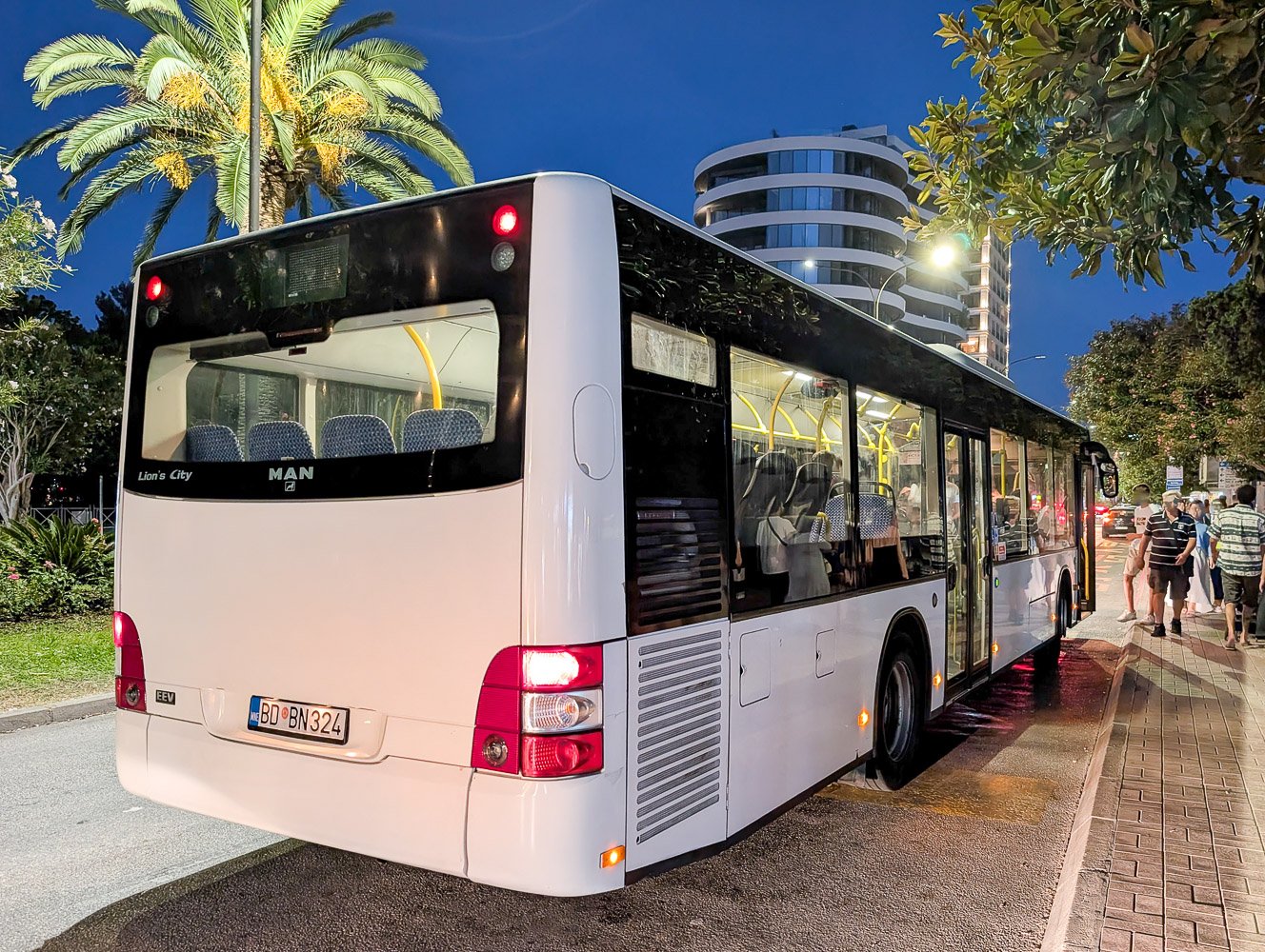 Черногория, MAN A21 Lion's City NL323 № BD BN324