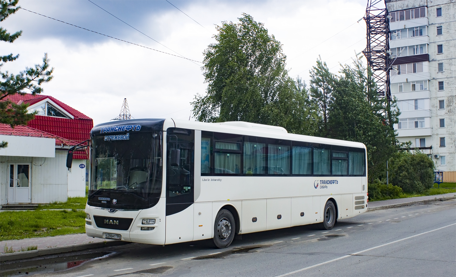 Томская вобласць, MAN R60 Lion's Intercity ÜL290 № Е 286 МТ 186