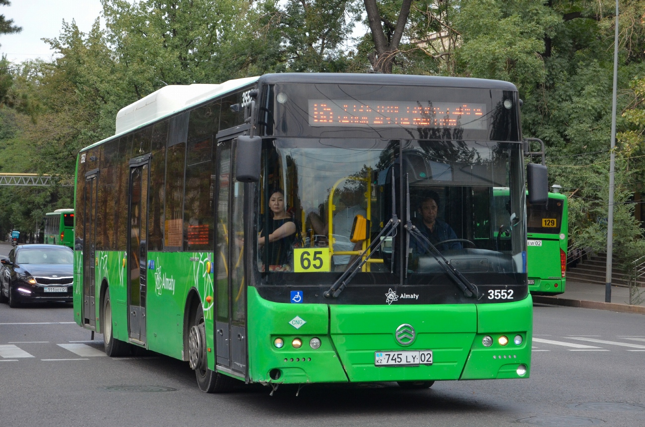 Алматы, Golden Dragon XML6125CN (Hyundai Trans Auto) № 3552