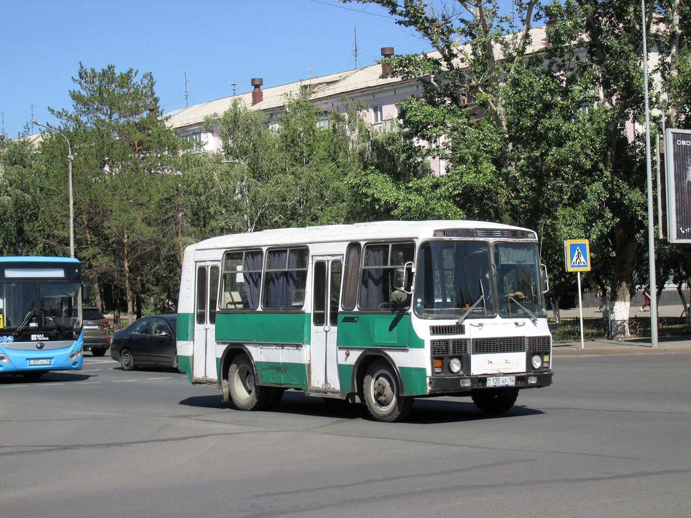 Павлодарская область, ПАЗ-32051 № 135 AP 14