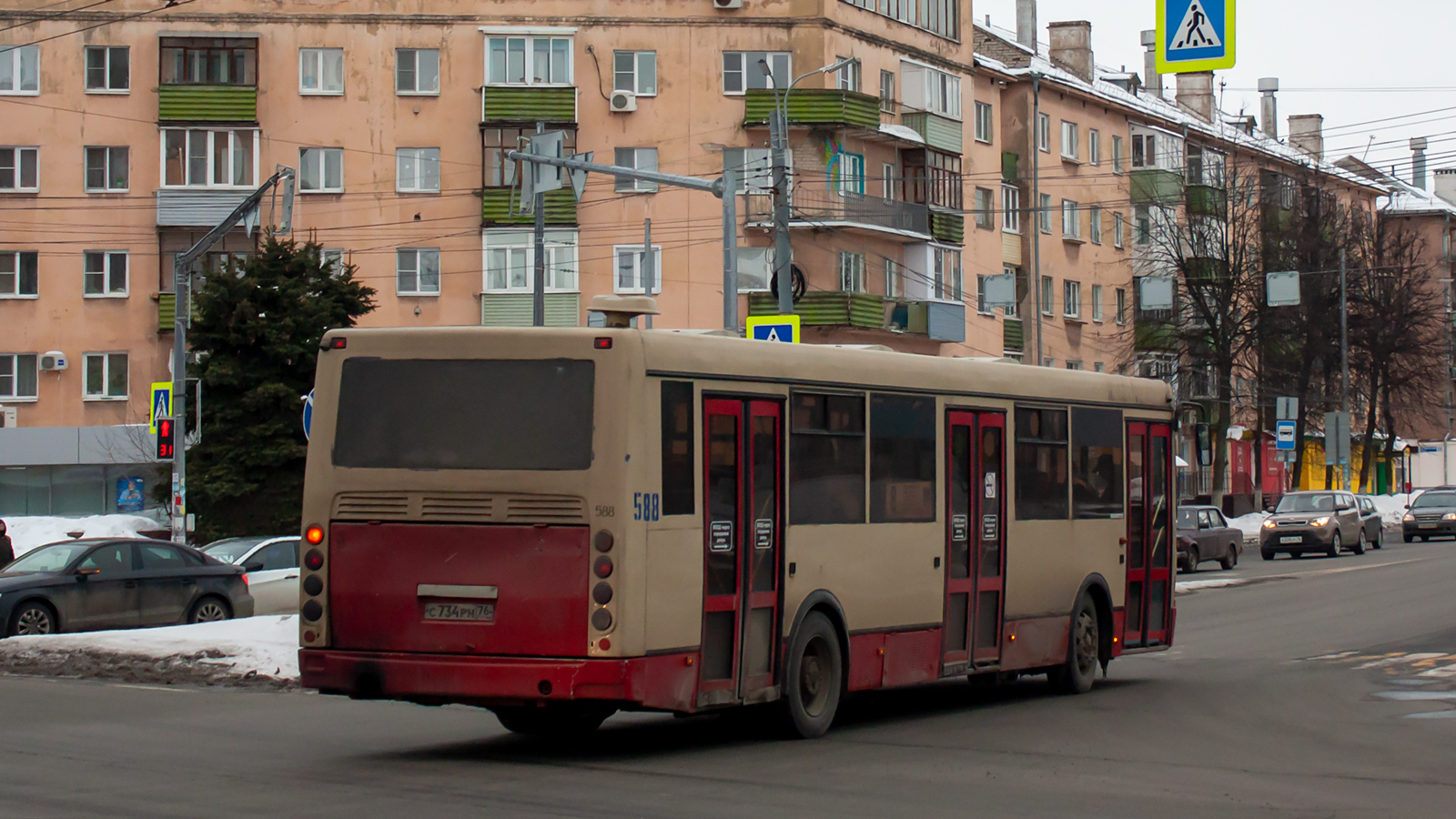 Ярославская область, ЛиАЗ-5256.53 № 588